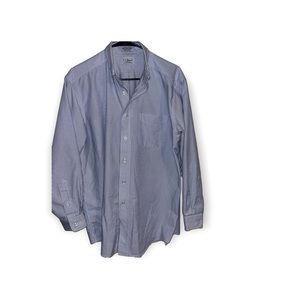 L.L.Bean Wrinkle Free Classic Oxford Cloth Shirt Traditional Fit Men’s 16/1/2-33